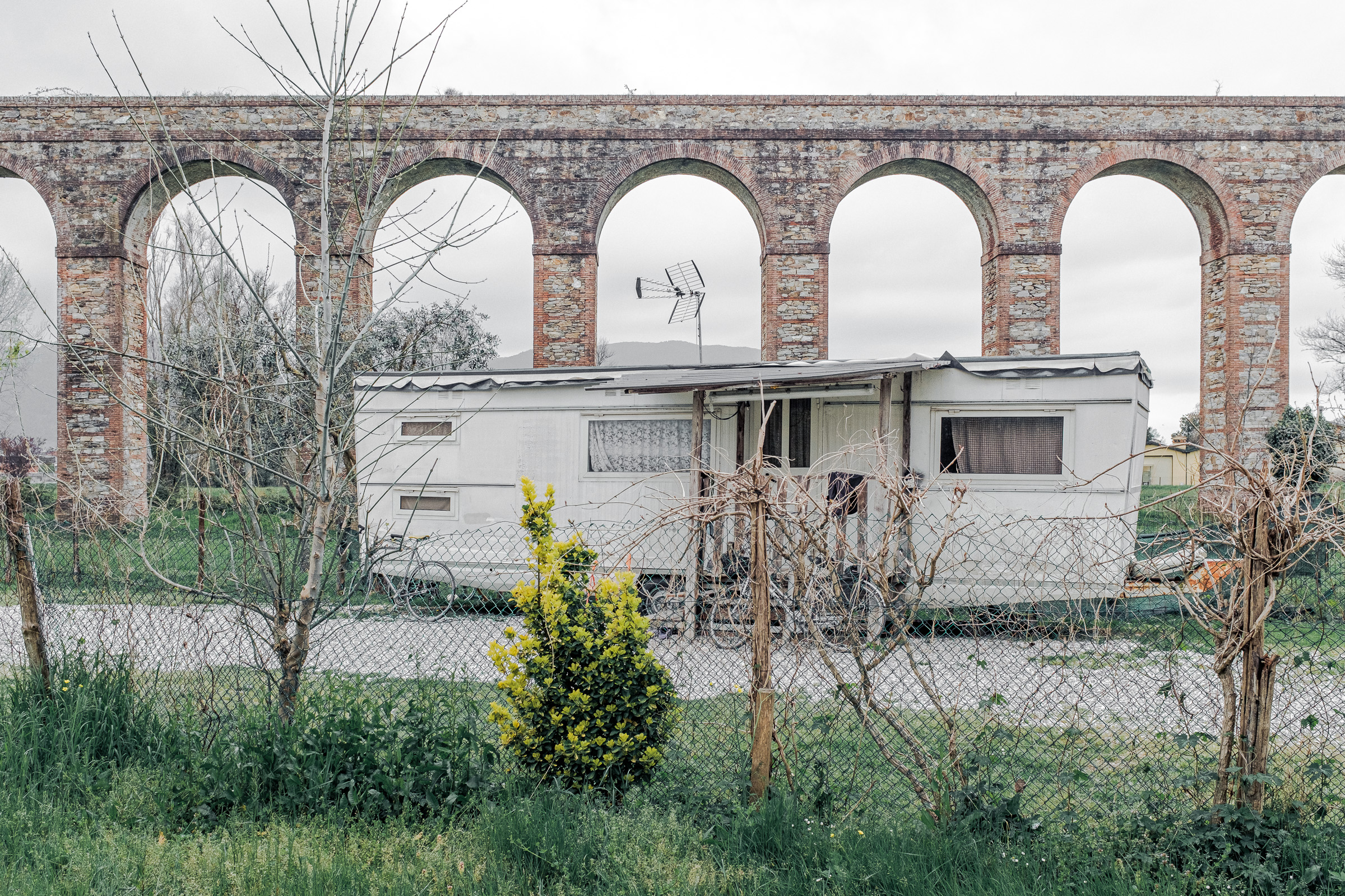 Acquedotto Nottolini caravan