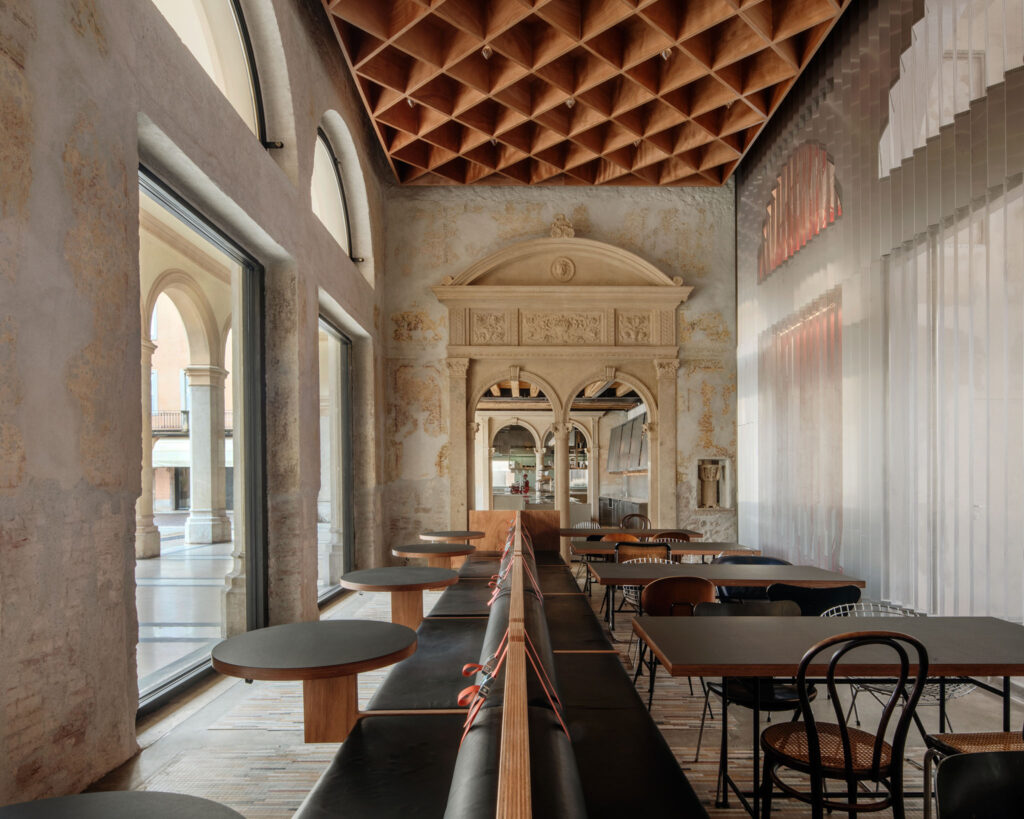 Caffe Nazionale in Arzignano, Italy, by AMAA.